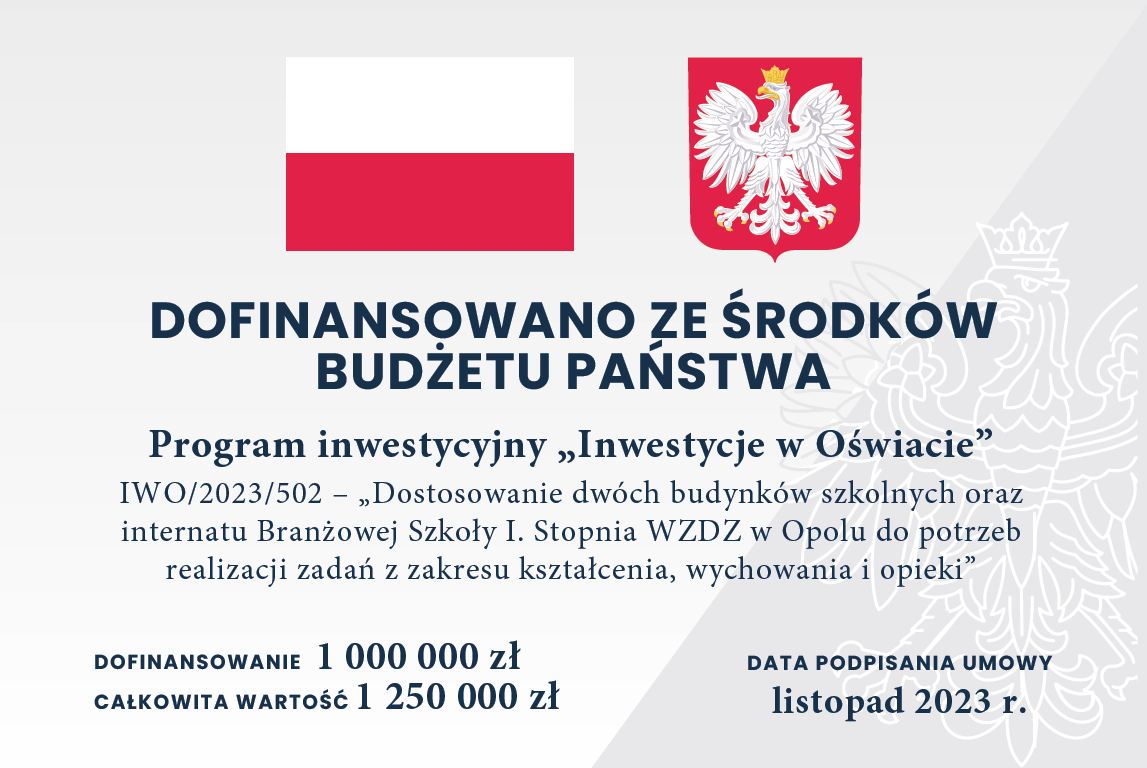 Program inwestycyjny „Inwestycje w Oświacie”