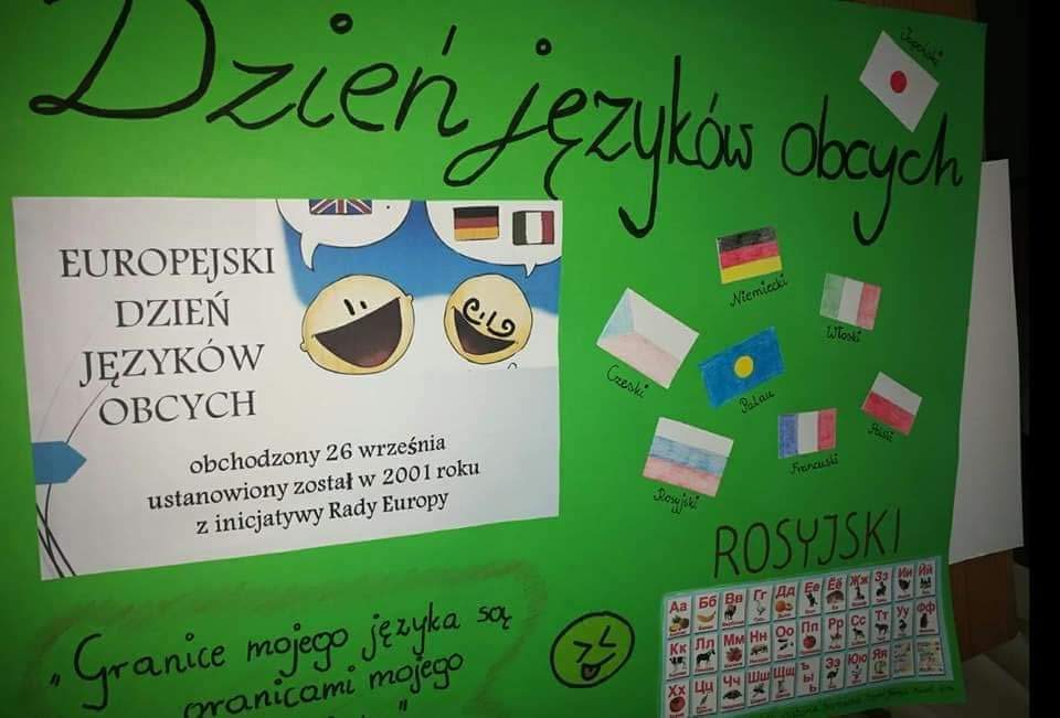 Konkurs z okazji Europejskiego Dnia Języków Obcych