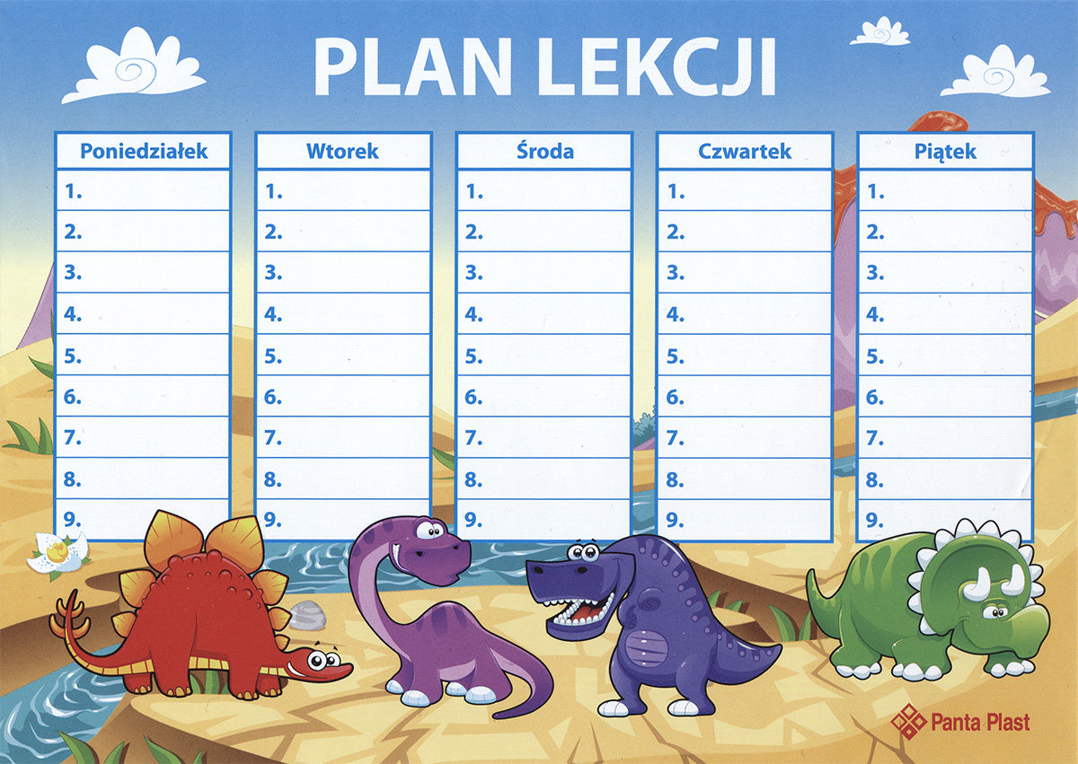 Plan zajęć na rok szkolny 2022/2023